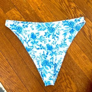 THE EDIE BOTTOM IN WILDER FLORAL bikini bottom